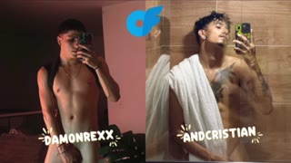 Daddy Pounds Twink with Big Cock Desire — Blowjob