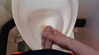 Gay Uncut Jock Jerks Solo Nearly Caught At Work 2 — Cumshot