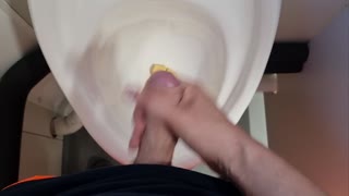 Gay Uncut Jock Jerks Solo Nearly Caught At Work 2 — Cumshot