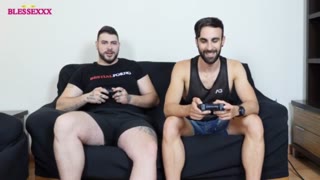 Magic Javi and Zeus Ray's Gay Blowjob Bet Game — Blowjob