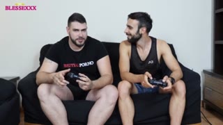 Magic Javi and Zeus Ray's Gay Blowjob Bet Game — Blowjob